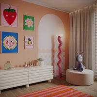 Wave Peach – Tapeta Łuk Standard