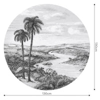 Palm – Circle Standard Wallpaper