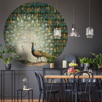 Peacock – Circle Standard Wallpaper
