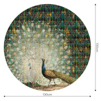 Peacock – Circle Standard Wallpaper