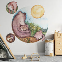 Bears Family – Circle Standard Wallpaper