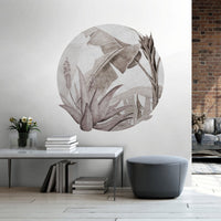 Rainforest Beige – Circle Standard Wallpaper