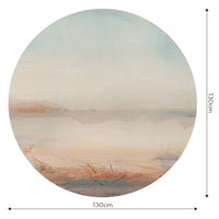 Dusk Smooth – Tapeta Koło Standard