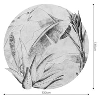 Rainforest Sketch – Circle Standard Wallpaper