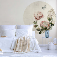 Rose Dream White – Circle Standard Wallpaper