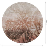 Rust Ombre Flower – Koło Standard Wallpaper