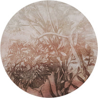 Rust Ombre Flower – Koło Standard Wallpaper