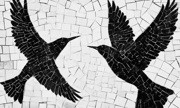 Birds- Tapeta w standaryzowanych rolkach