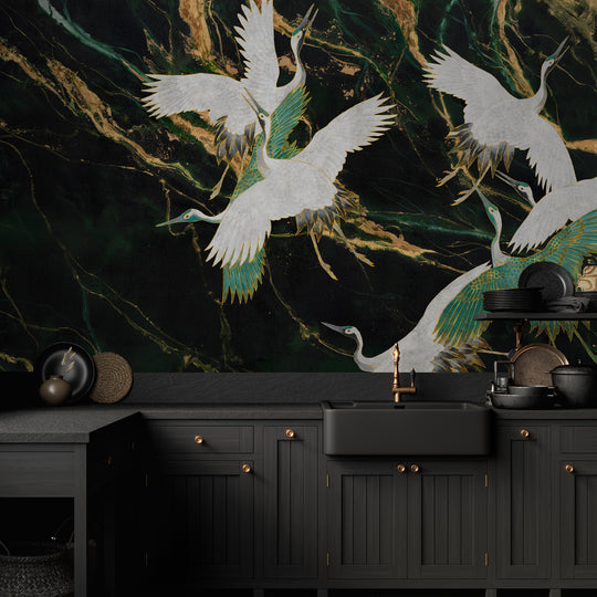 Tapeta Emerald Tsuru
