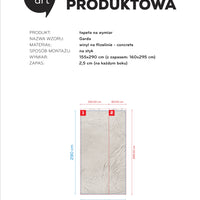 Garda concrete 155x290