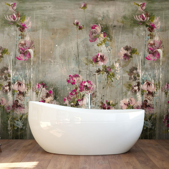 Malva - Tapeta w standaryzowanych rolkach