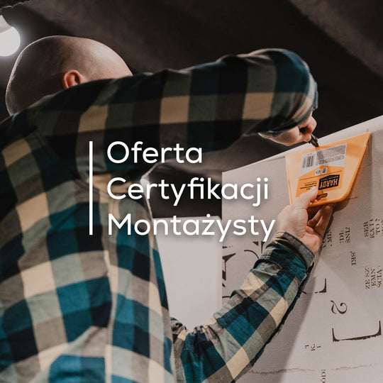 Certyfikacja montażysty - Tapety na wymiar -  etap 1 - 6.11.2025 WROCŁAW