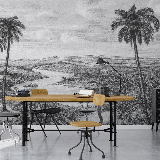 Palm - Tapeta w standaryzowanych rolkach