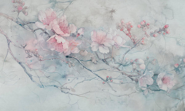 Sakura- Tapeta w standaryzowanych rolkach