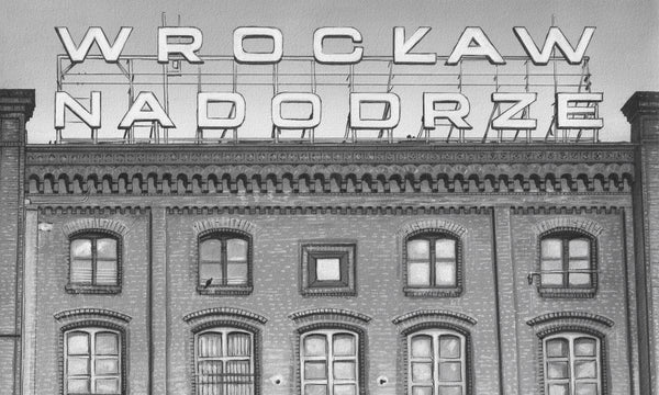Station B&W - Tapeta w standaryzowanych rolkach