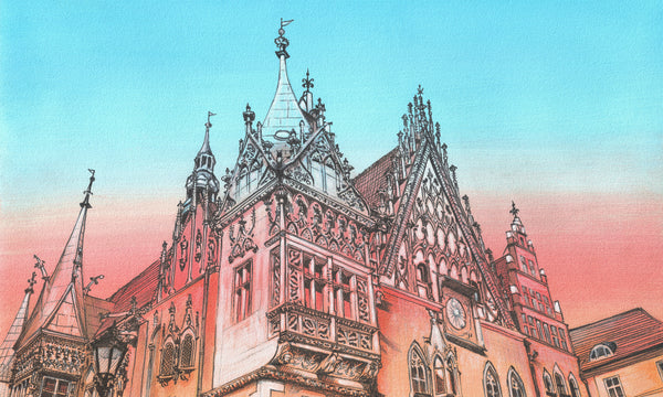 Town Hall - Tapeta w standaryzowanych rolkach
