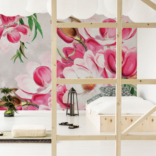 Magnolia - Tapeta w standaryzowanych rolkach
