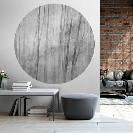 Tapeta Koło Mori Grey