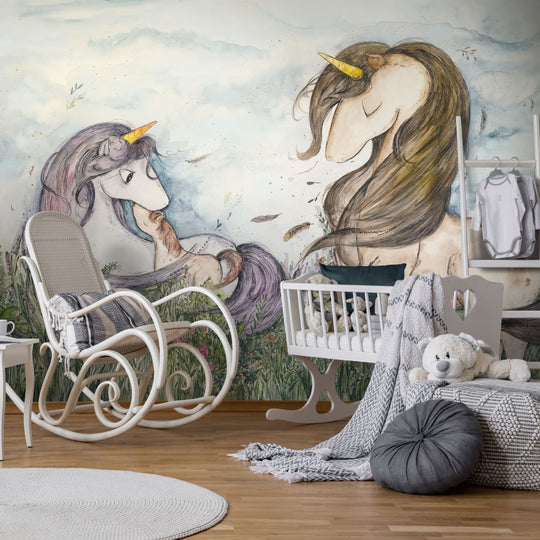 Wild Unicorns - Tapeta w standaryzowanych rolkach
