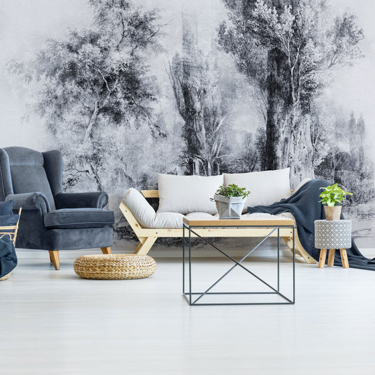 Calm Blue - Tapeta w standaryzowanych rolkach