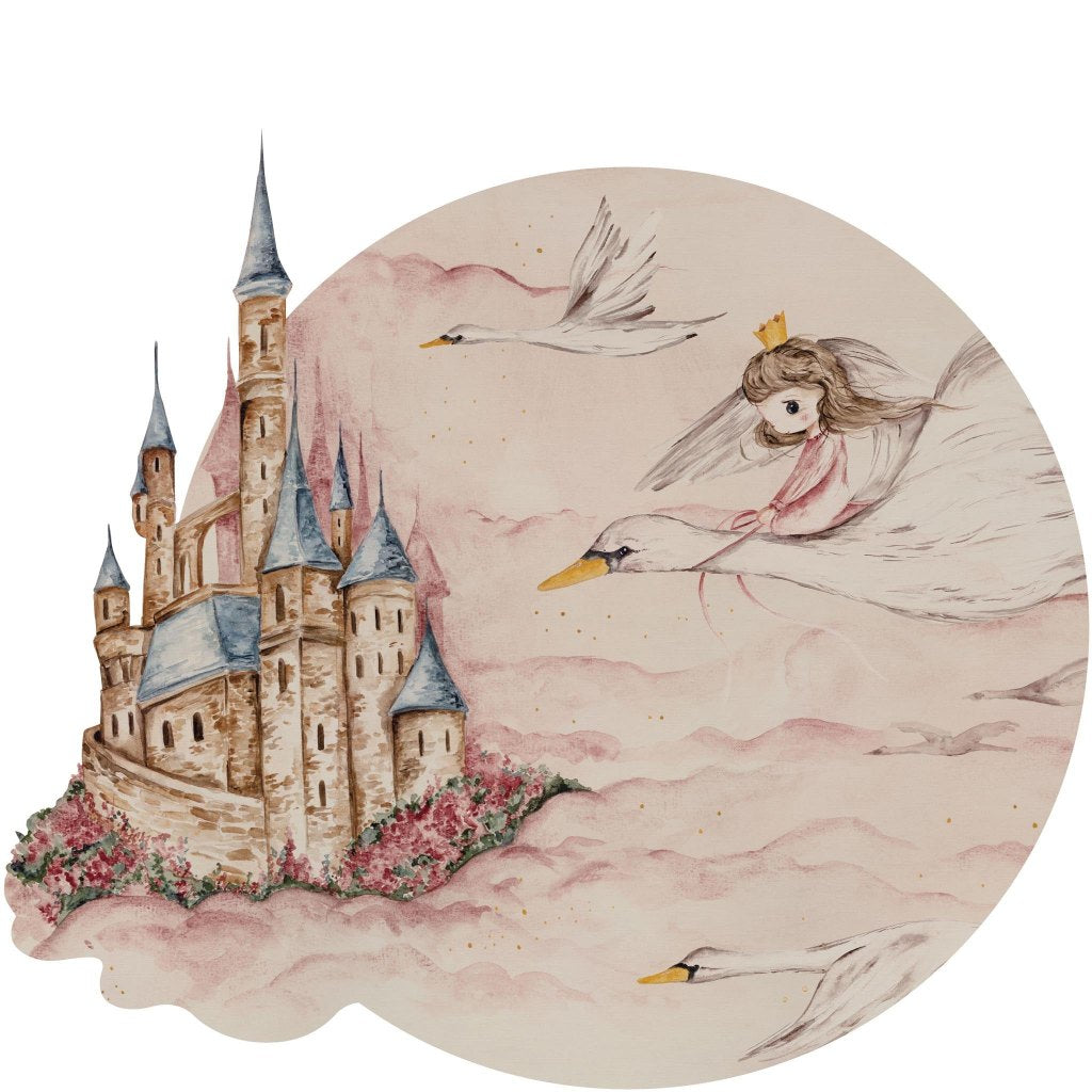 Swan Princess – Tapeta Koło Standard
