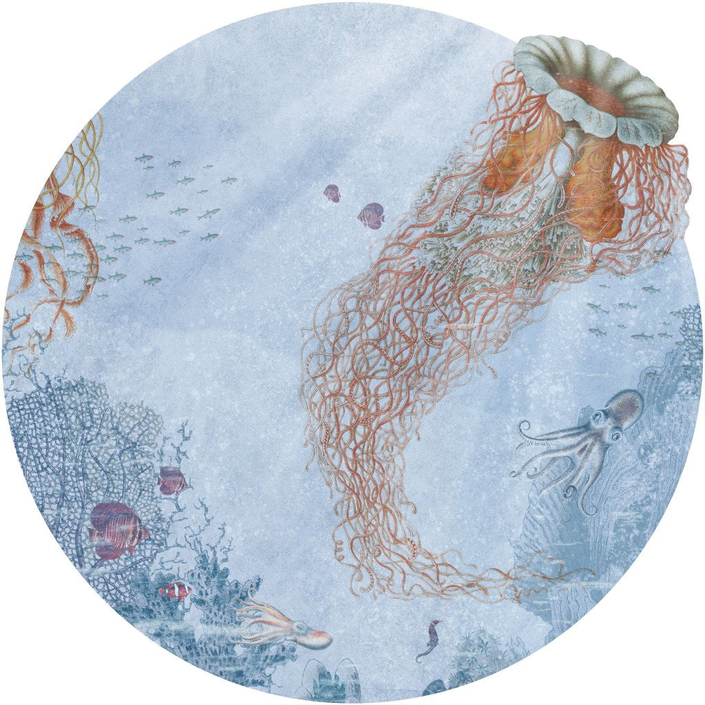 Water Life Saturated I – Tapeta Koło Standard