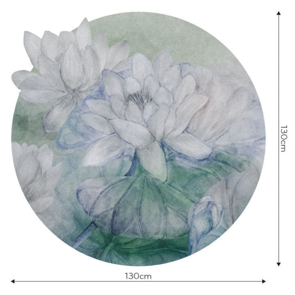 Winter – Tapeta Koło Standard