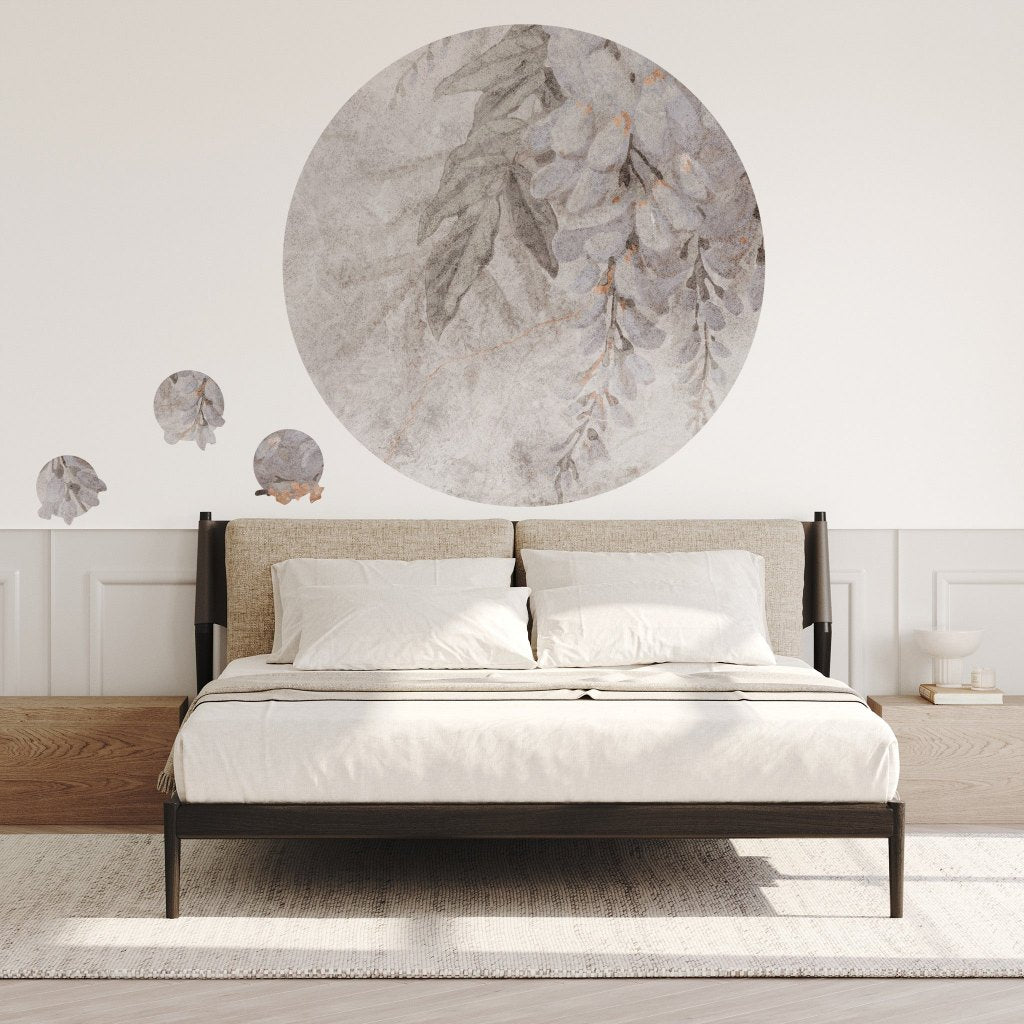 Wisteria – Tapeta Koło Standard