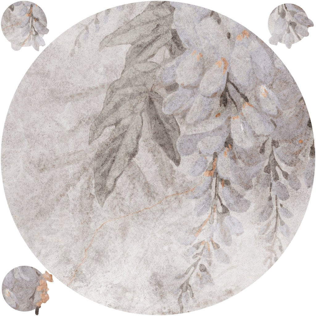 Wisteria – Tapeta Koło Standard