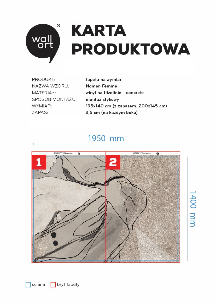 Nomen Femme concrete 195x140