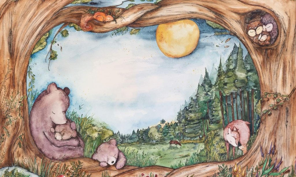 Bears Family – Tapeta na míru