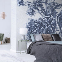 Blue Flower – Custom-made wallpaper