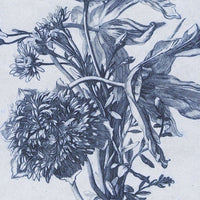 Blue Flower – Custom-made wallpaper