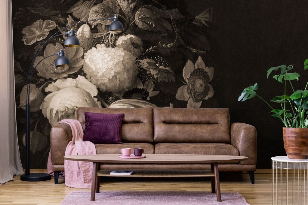 Boudoir Beige – Custom-made wallpaper