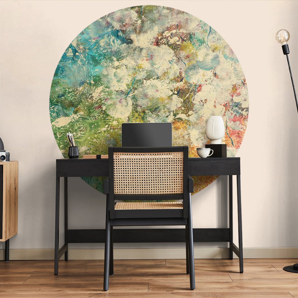 Bubble – Tapeta Koło Standard