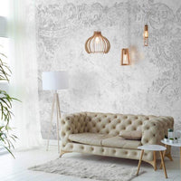 Classic Light Grey – Custom-made wallpaper