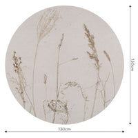 Campo di Avena – Tapeta Koło Standard