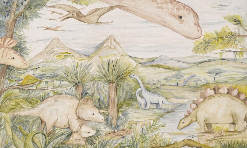 Dino Story – Tapeta na wymiar