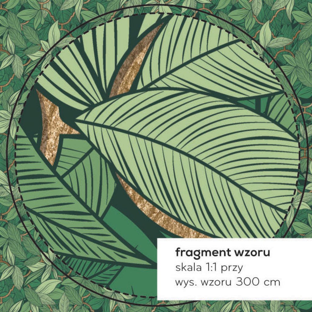 Edera Dark Green – Tapeta na míru