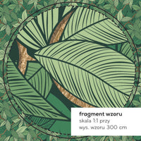 Edera Dark Green – Tapeta na míru
