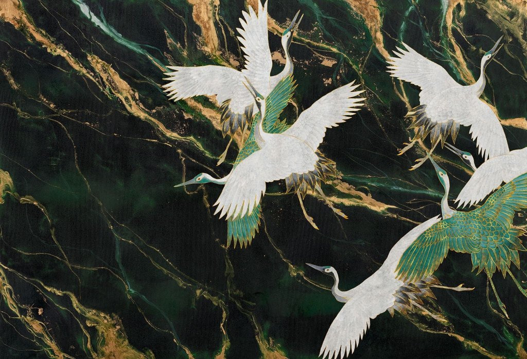 Emerald Tsuru – Tapeta na míru