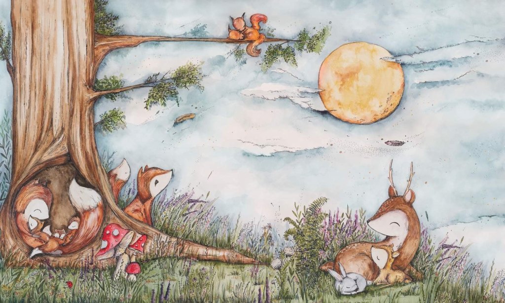 Fox Hollow – Tapeta na wymiar