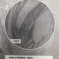 Šedý Ombre Květ – Tapeta na míru