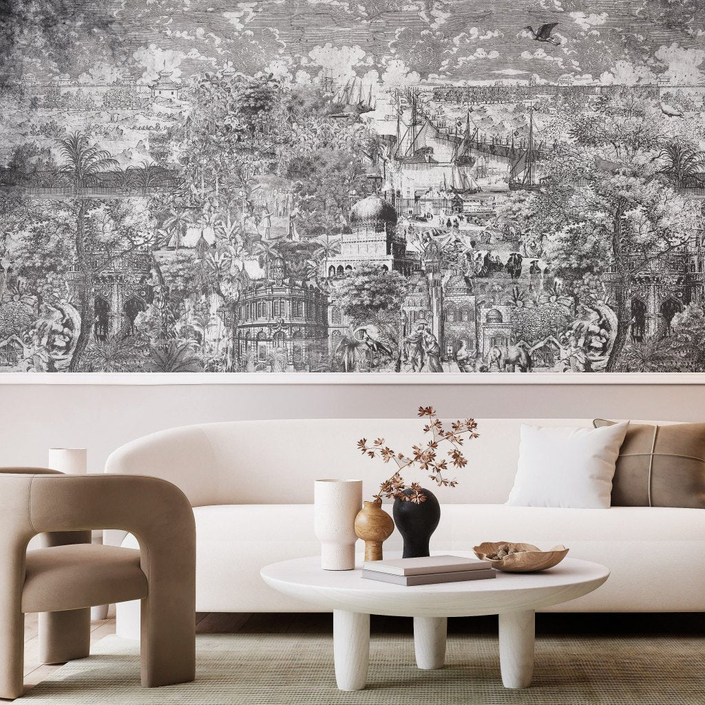 Gulliver Grey – Tapeta na wymiar