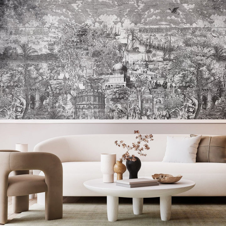 Gulliver Grey – Custom-made wallpaper