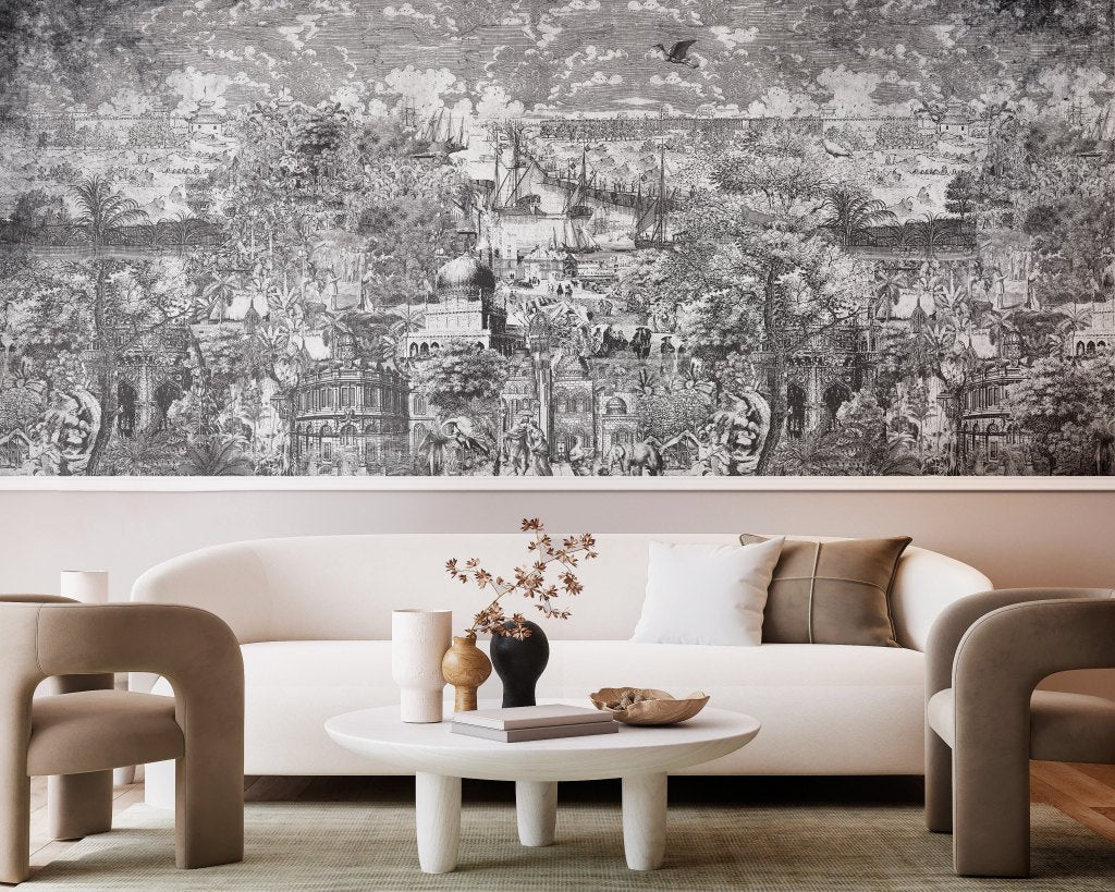 Gulliver Grey – Custom-made wallpaper