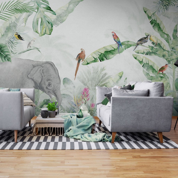 Jungle Vivid – Custom-size wallpaper