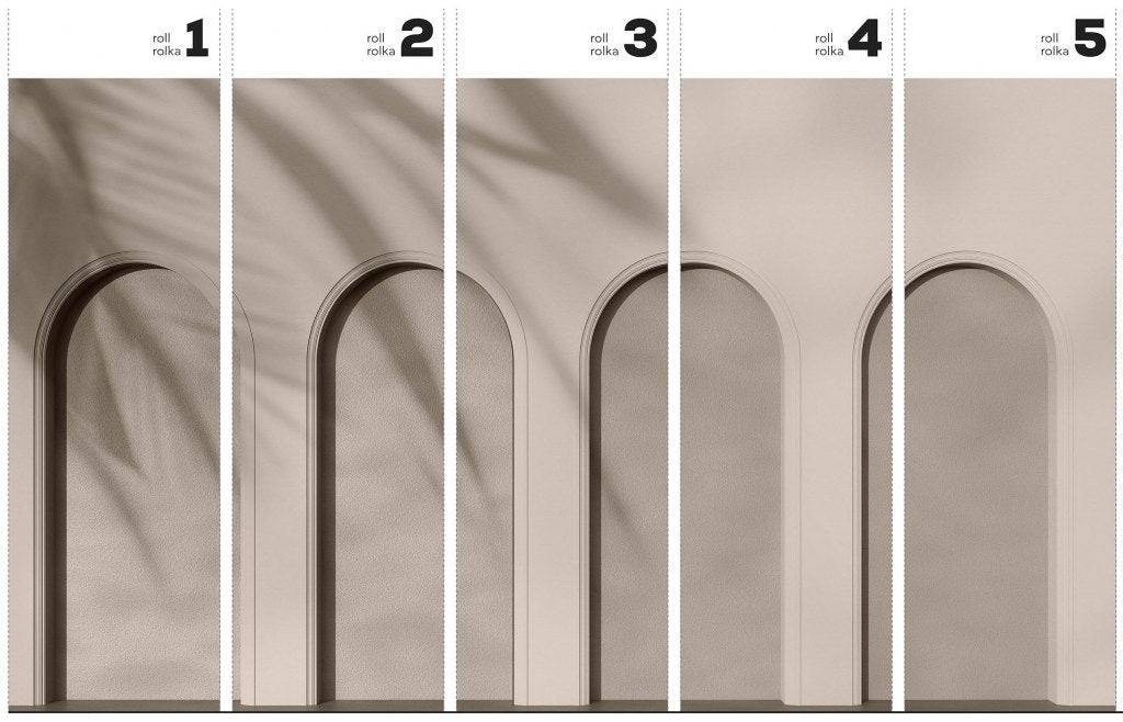 Libra Beige – Tapeta na wymiar