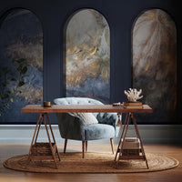 Libra Graphite Harmony Blue – Tapeta na wymiar