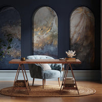 Libra Graphite Harmony Blue – Tapeta na wymiar